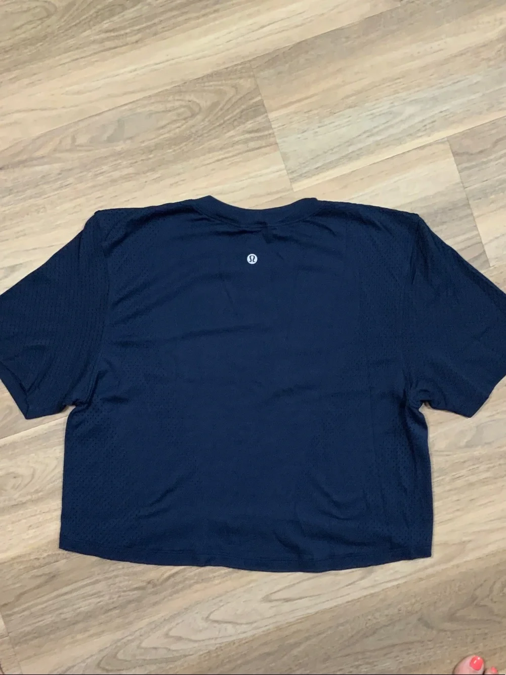 lululemon Swiftly Cropped Oversized T-Shirt - Club Blue
